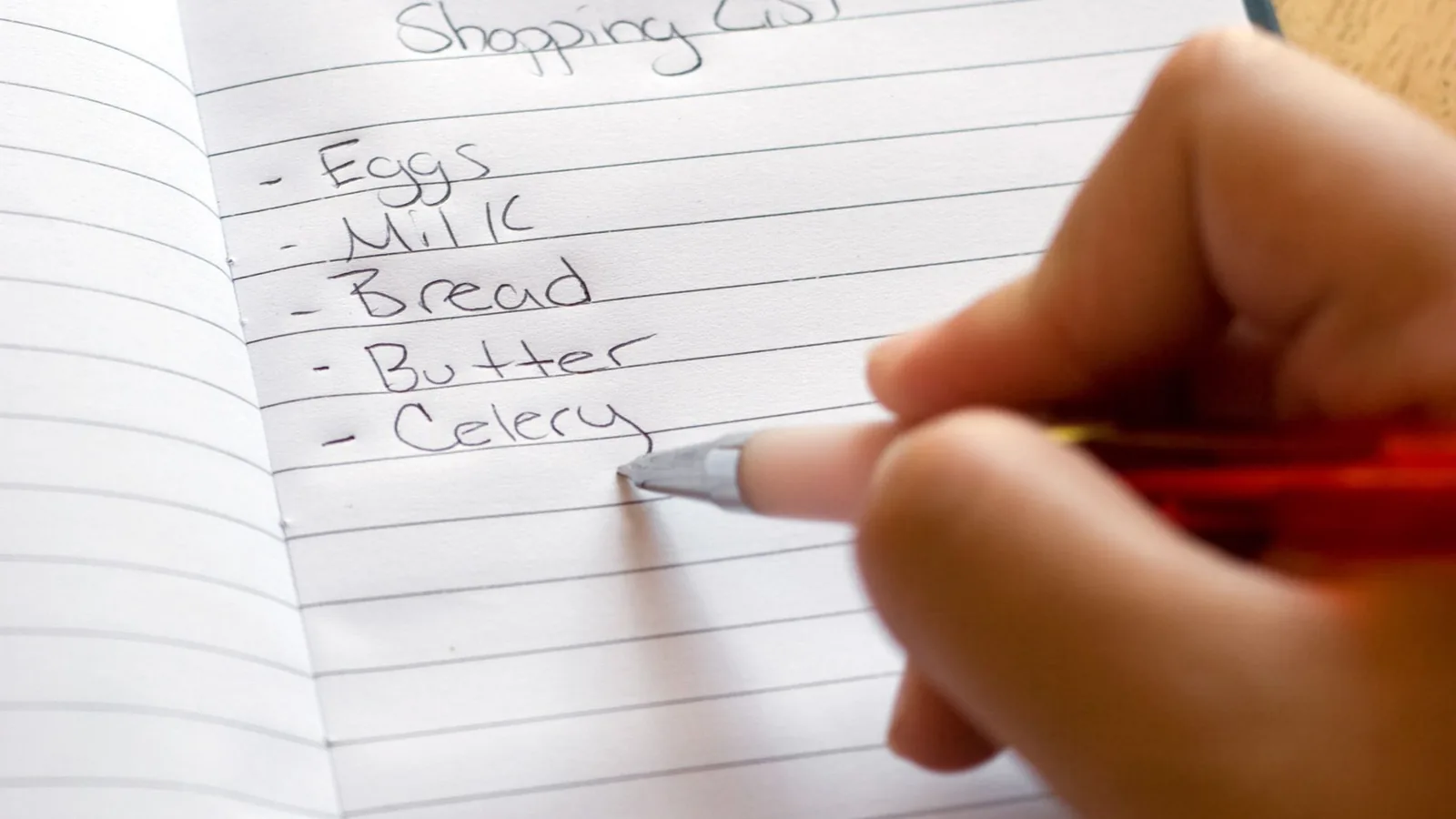 How To Build A Household Replacement List Before Shopping