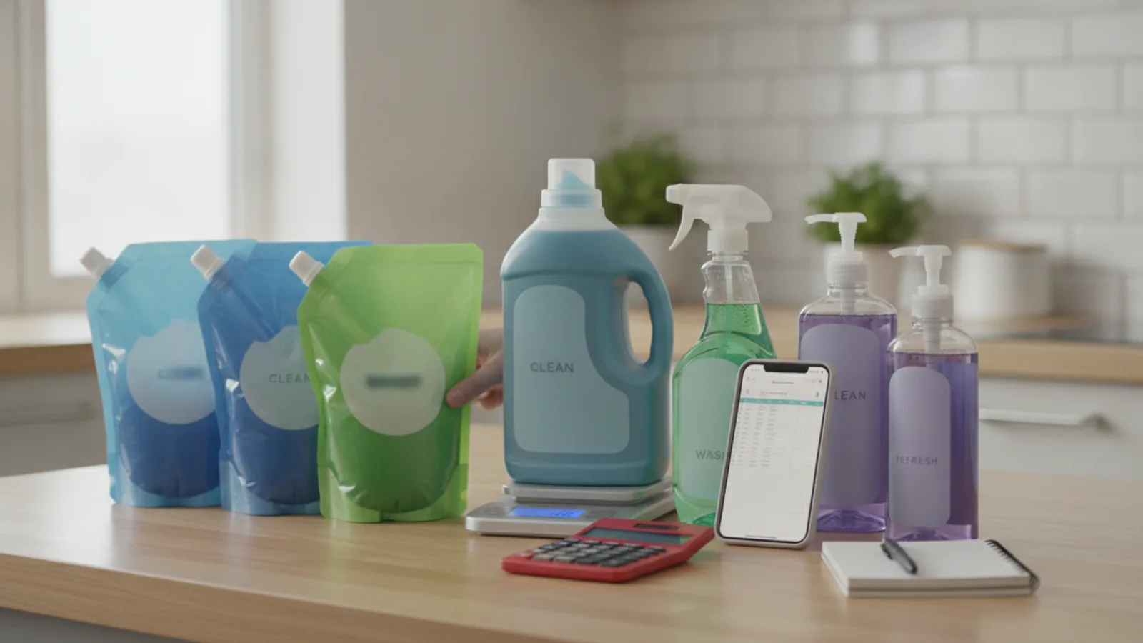 How To Compare Refill Packs With Full Size Household Products