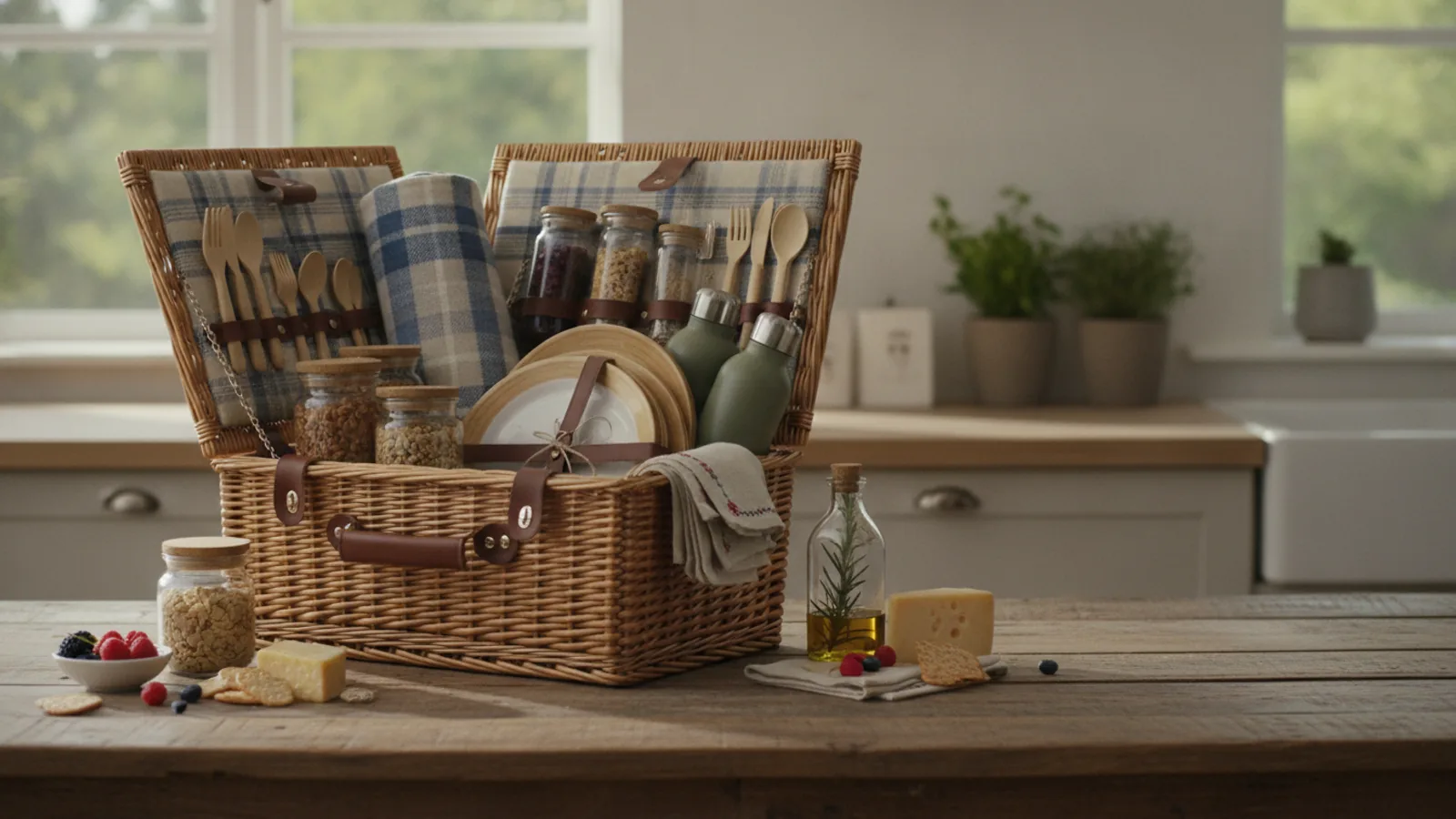 How To Pack A Reusable Picnic Gift Set